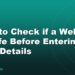 How to Check if a Website Is Safe Before Entering Card Details