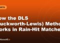 How the DLS (Duckworth-Lewis) Method Works in Rain-Hit Matches