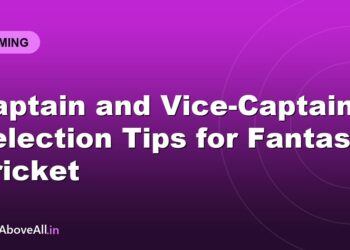 Captain and Vice-Captain Selection Tips for Fantasy Cricket