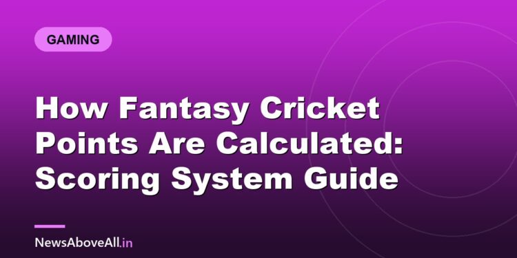 How Fantasy Cricket Points Are Calculated: Scoring System Guide