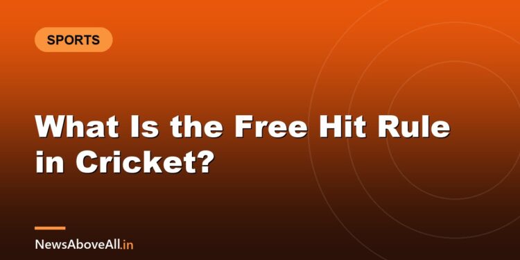 What Is the Free Hit Rule in Cricket?