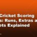 How Cricket Scoring Works: Runs, Extras and Wickets Explained