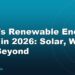 India’s Renewable Energy Push in 2026: Solar, Wind and Beyond