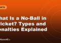 What Is a No-Ball in Cricket? Types and Penalties Explained