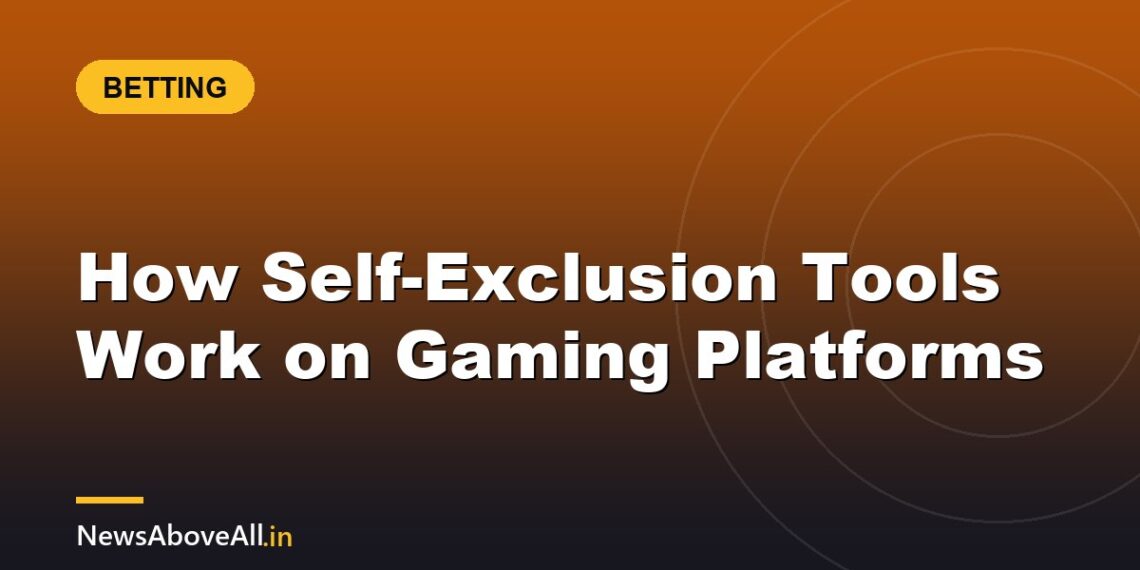 How Self-Exclusion Tools Work on Gaming Platforms