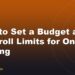How to Set a Budget and Bankroll Limits for Online Gaming