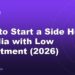 How to Start a Side Hustle in India with Low Investment (2026)