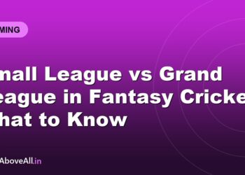 Small League vs Grand League in Fantasy Cricket: What to Know