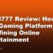 World777 Review: How This Gaming Platform Is Redefining Online Entertainment